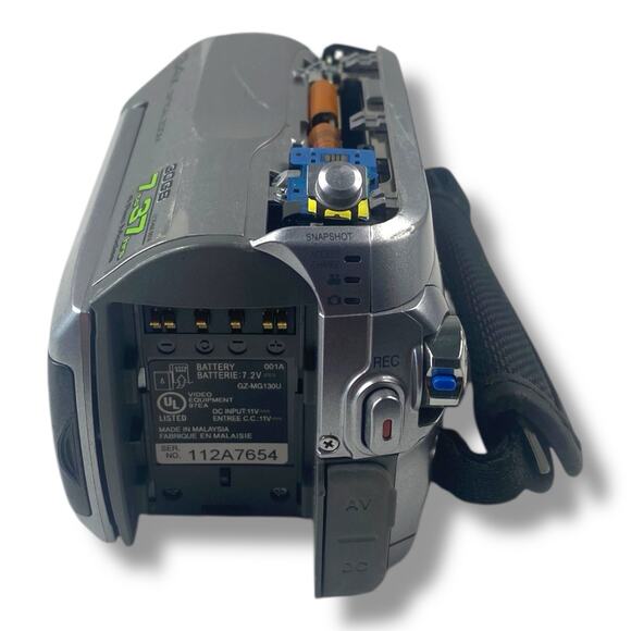 JVC Everio GZ-MG130U 30GB Hybrid HDD Digital Video Camcorder - For Parts - Picture 3 of 5